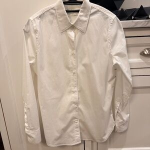 J. Crew Women’s White Slim Cotton Button Down Shirt. sz 0